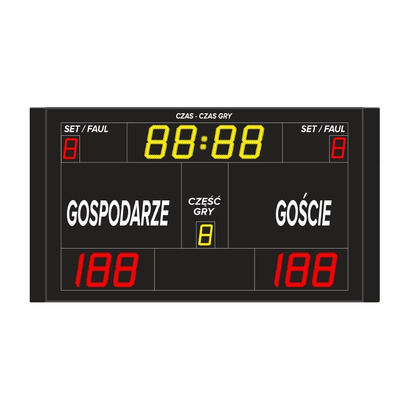 Tablica wyników sportowych ETW 220-110 - bezprzewodowa Tablica wyników sportowych ETW 220-110 - bezprzewodowa