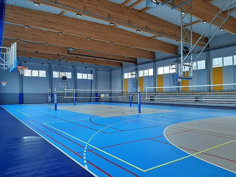 Wyposażenie hali sportowej...