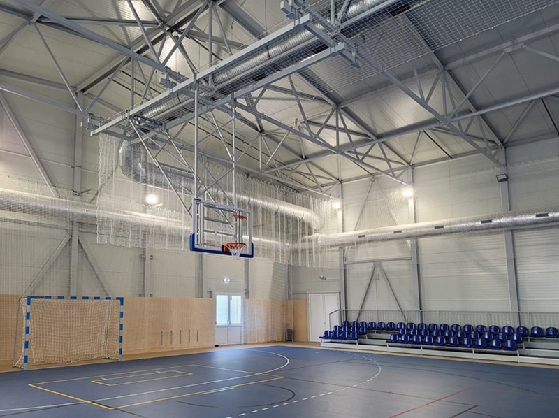 Wyposażenie hali sportowej...