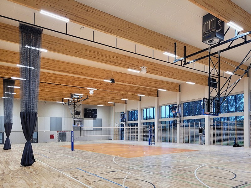 Wyposażenie hali sportowej...