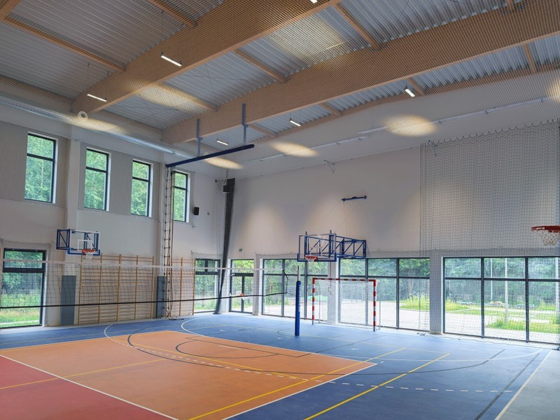Wyposażenie hali sportowej...