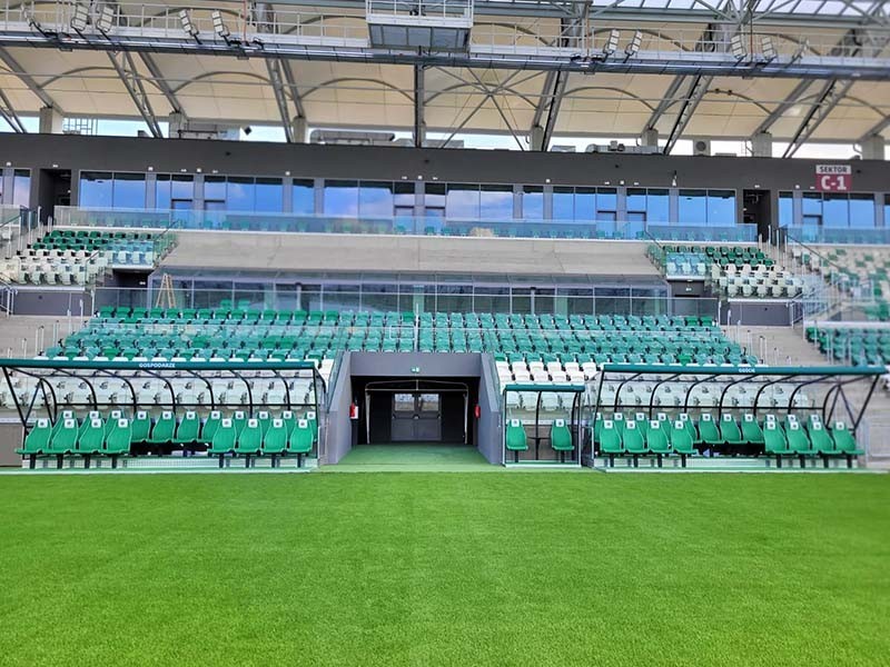 Wyposażenie stadionu...