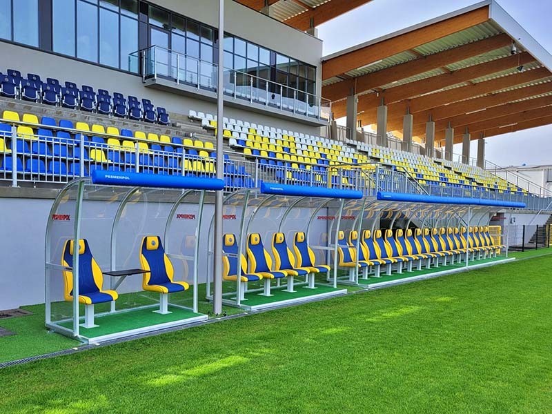 Wyposażenie stadionu...