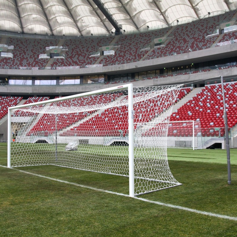 Bramki do piłki nożnej profesjonalne aluminiowe 7,32x2,44 m Bramki do piłki nożnej profesjonalne aluminiowe 7,32x2,44 m