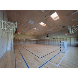 Sala gimnastyczna na piętrze