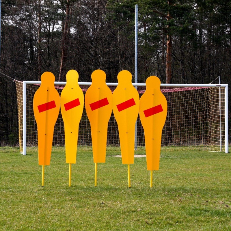 Mur treningowy stały do piłki nożnej (5 postaci)