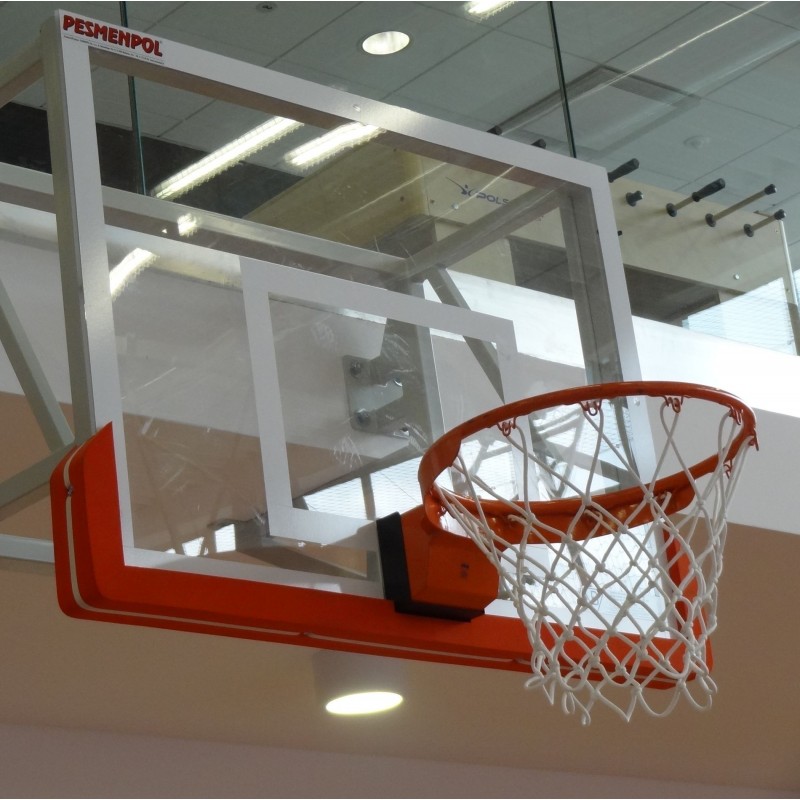 Tablica do koszykówki akrylowa 90x120 cm, grubość szkła 10 mm